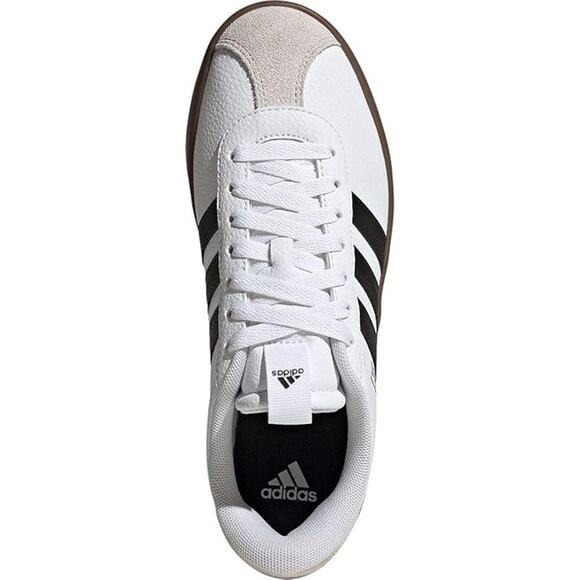 NWT adidas Women's VL Court 3.0 Sneaker ,white/black/grey -SZ 8 - Picture 5 of 6